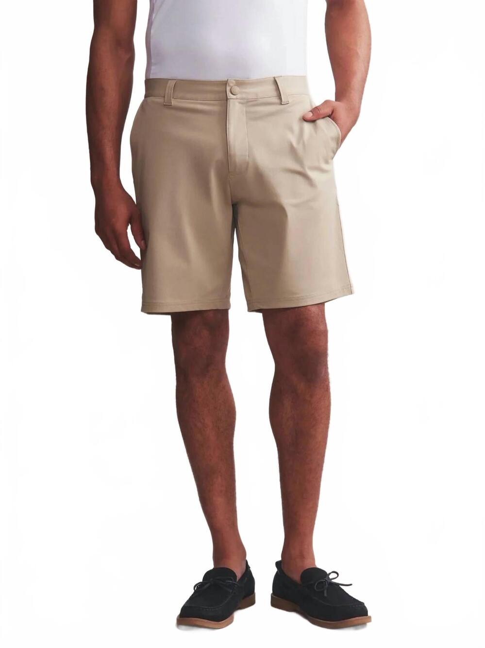 NEW RHONE men's commuter short in khaki